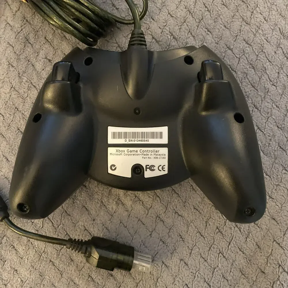 Xbox Duke Controller OEM Microsoft Original X08-17160 w/breakaway Parts Repair